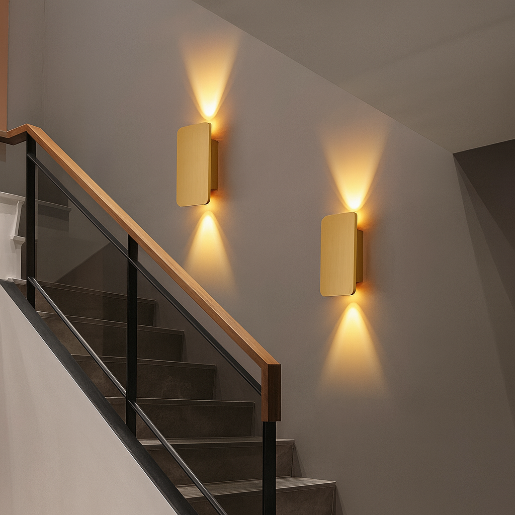 Industrial Minimalist Aluminium LED Wall Sconce Light | Lumivox