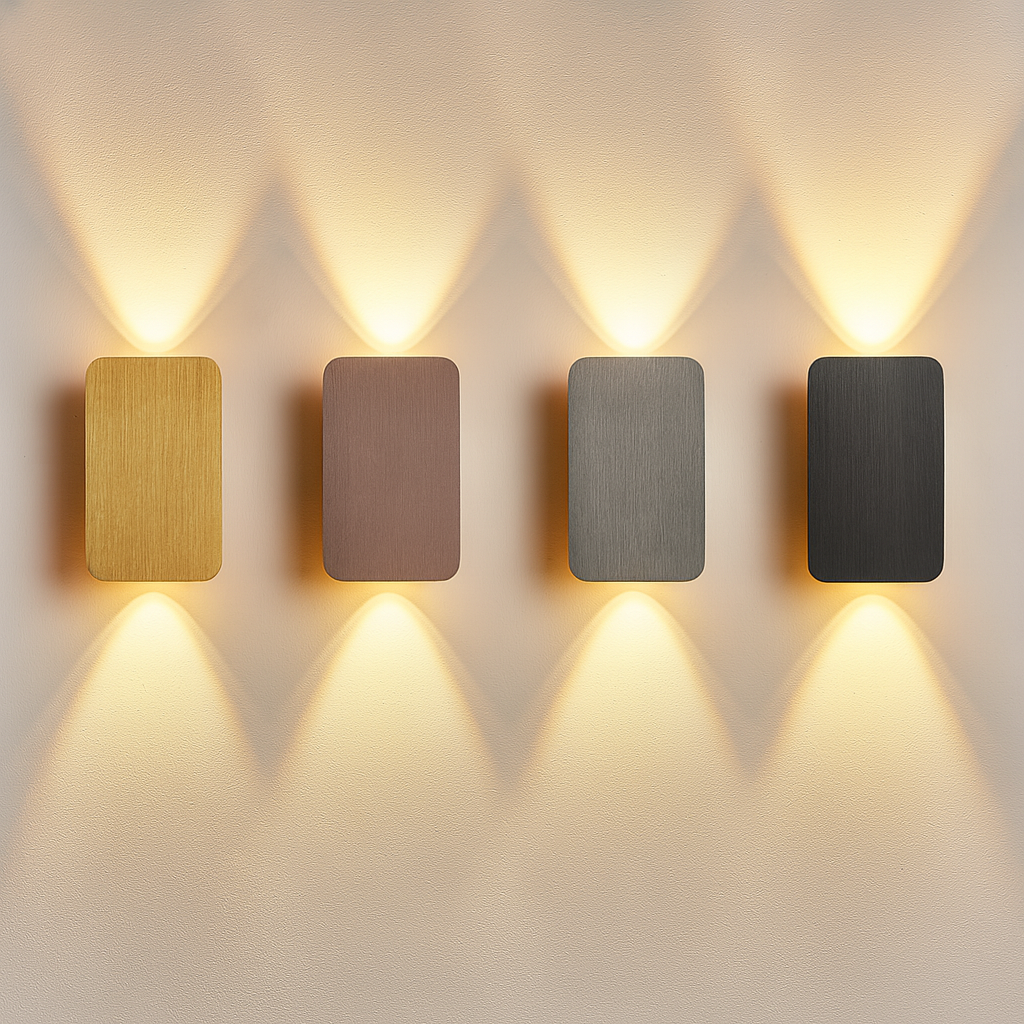Industrial Minimalist Aluminium LED Wall Sconce Light | Lumivox