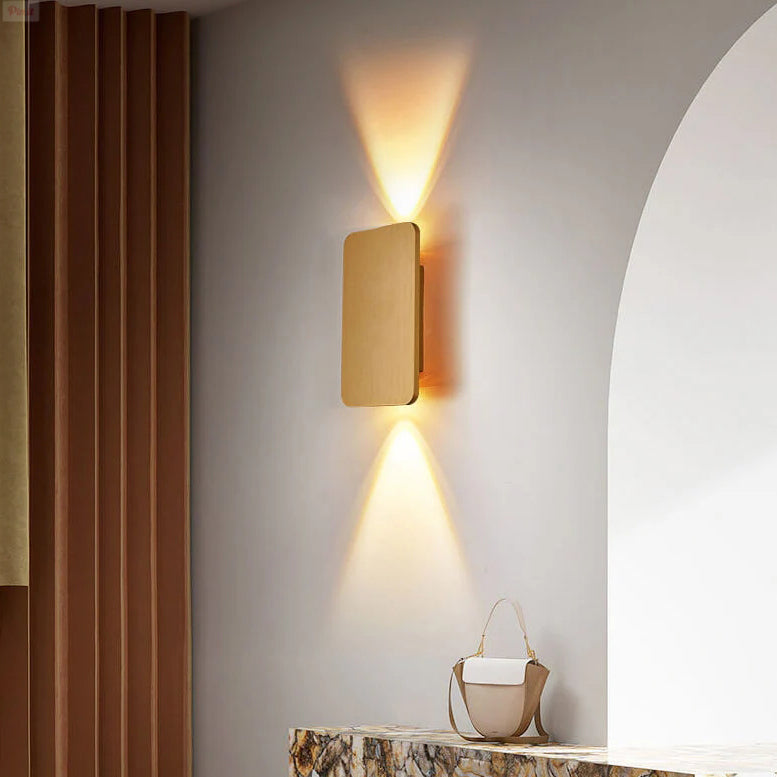 Industrial Minimalist Aluminium LED Wall Sconce Light | Lumivox