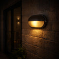 Industrial Outdoor Metal Glass Wall Light | Marvex