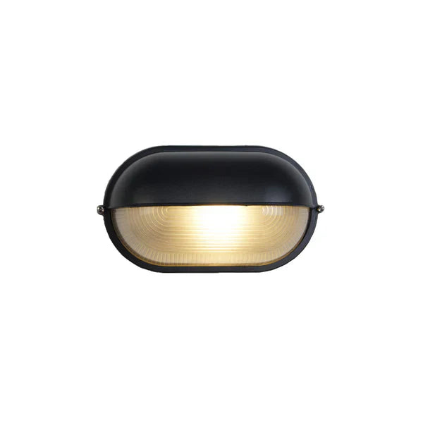 Industrial Outdoor Metal Glass Wall Light | Marvex