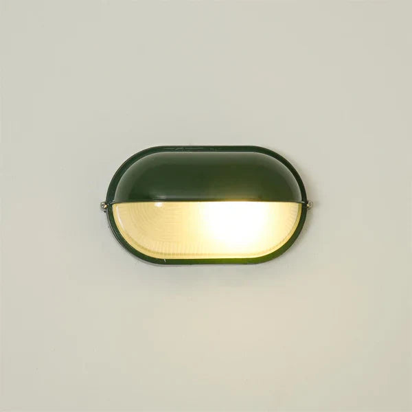 Industrial Outdoor Metal Glass Wall Light | Marvex