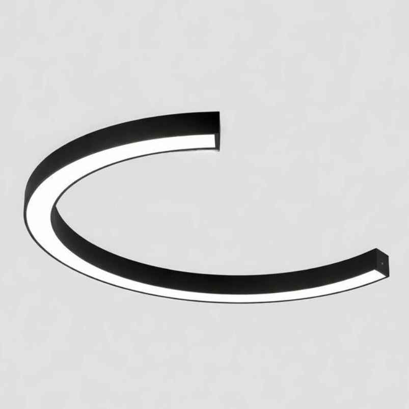LED Arc Ceiling Light Modern Design Fixture | Lamival