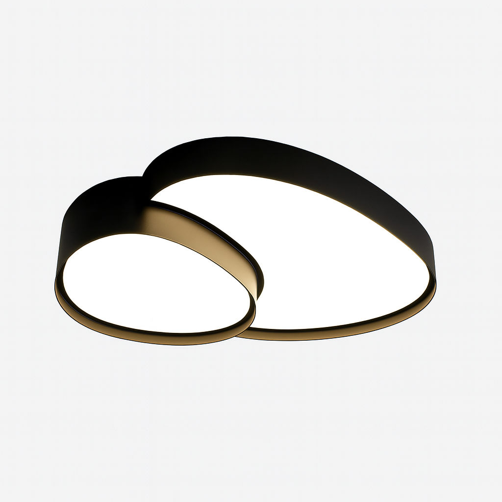LED Metal Ceiling Light Scandinavian Style Fixture | Mordiva
