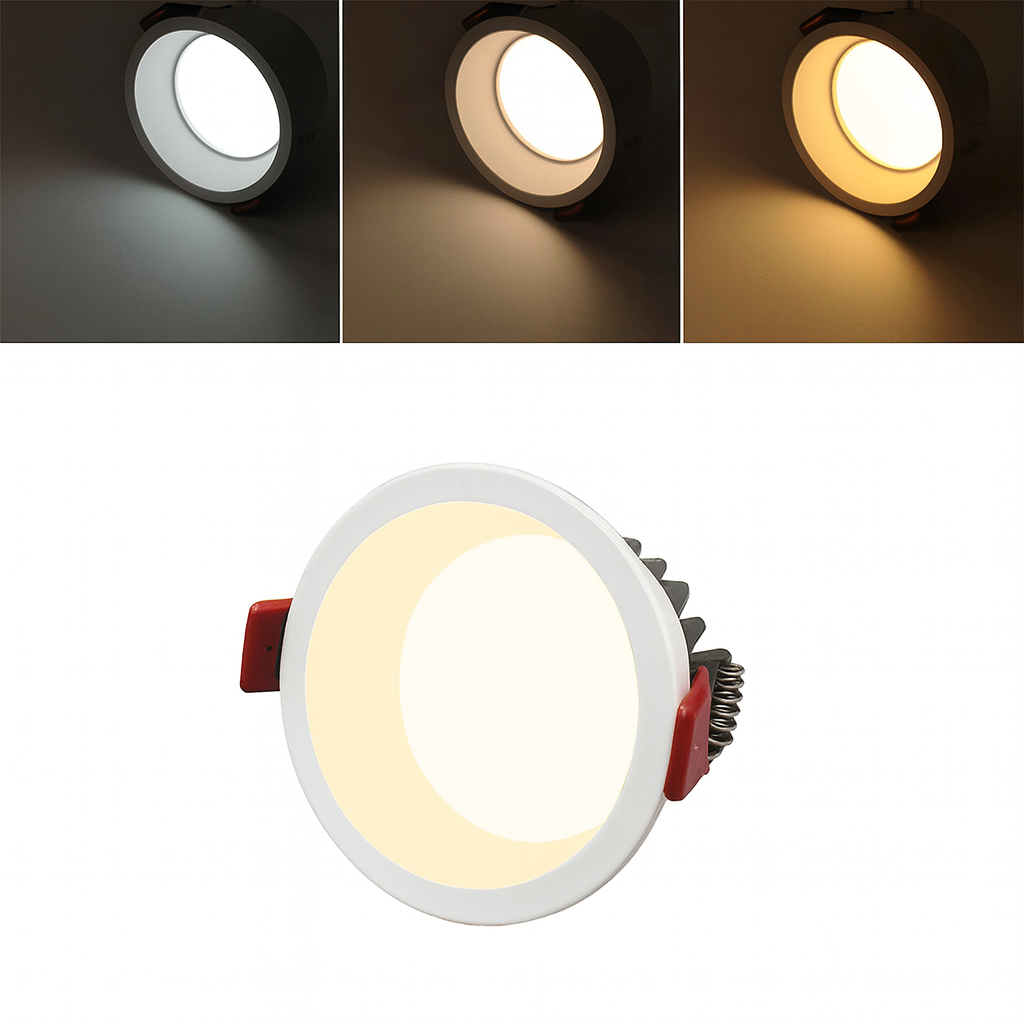 LED Recessed COB Ceiling Light Scandinavian Style | Norvixe