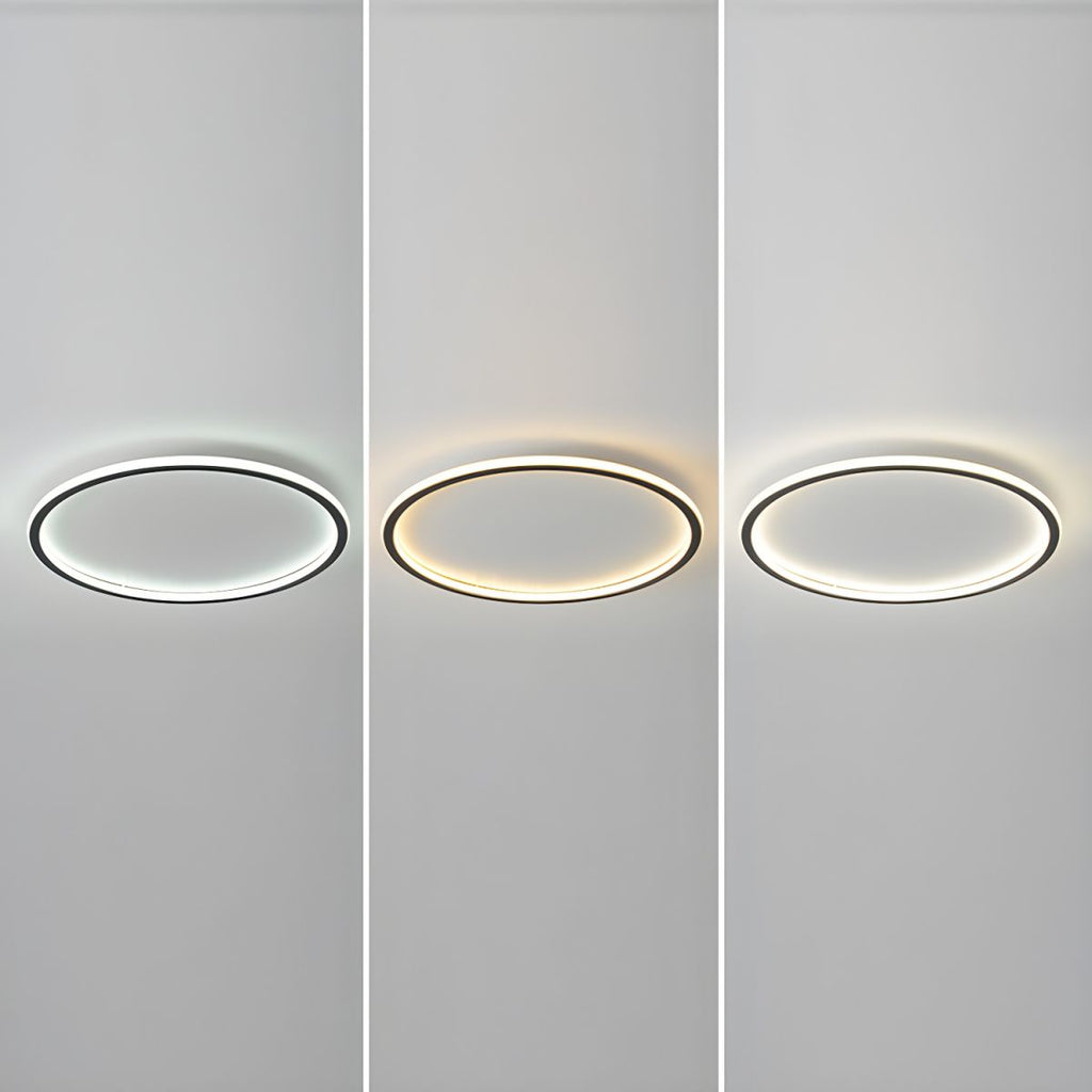LED Round Nordic Flush Mount Ceiling Light Modern | Velvex
