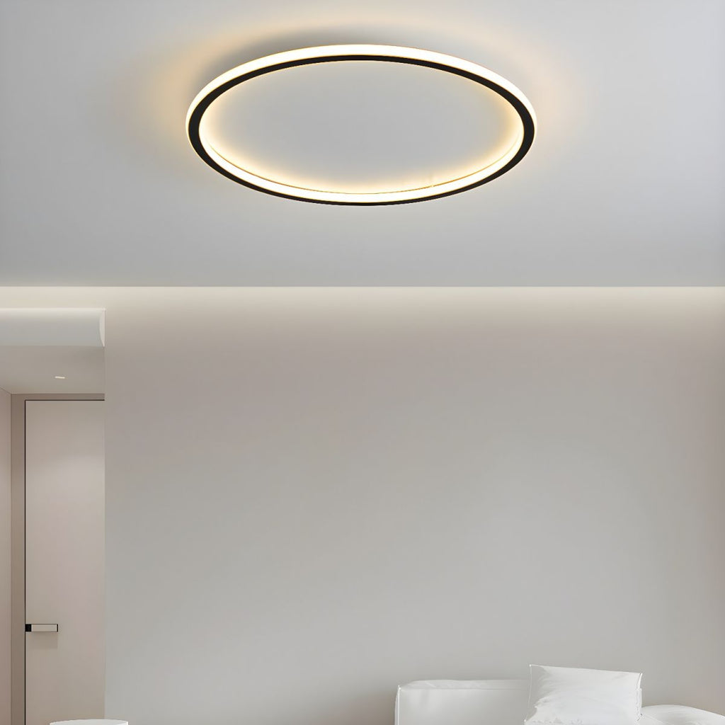 LED Round Nordic Flush Mount Ceiling Light Modern | Velvex