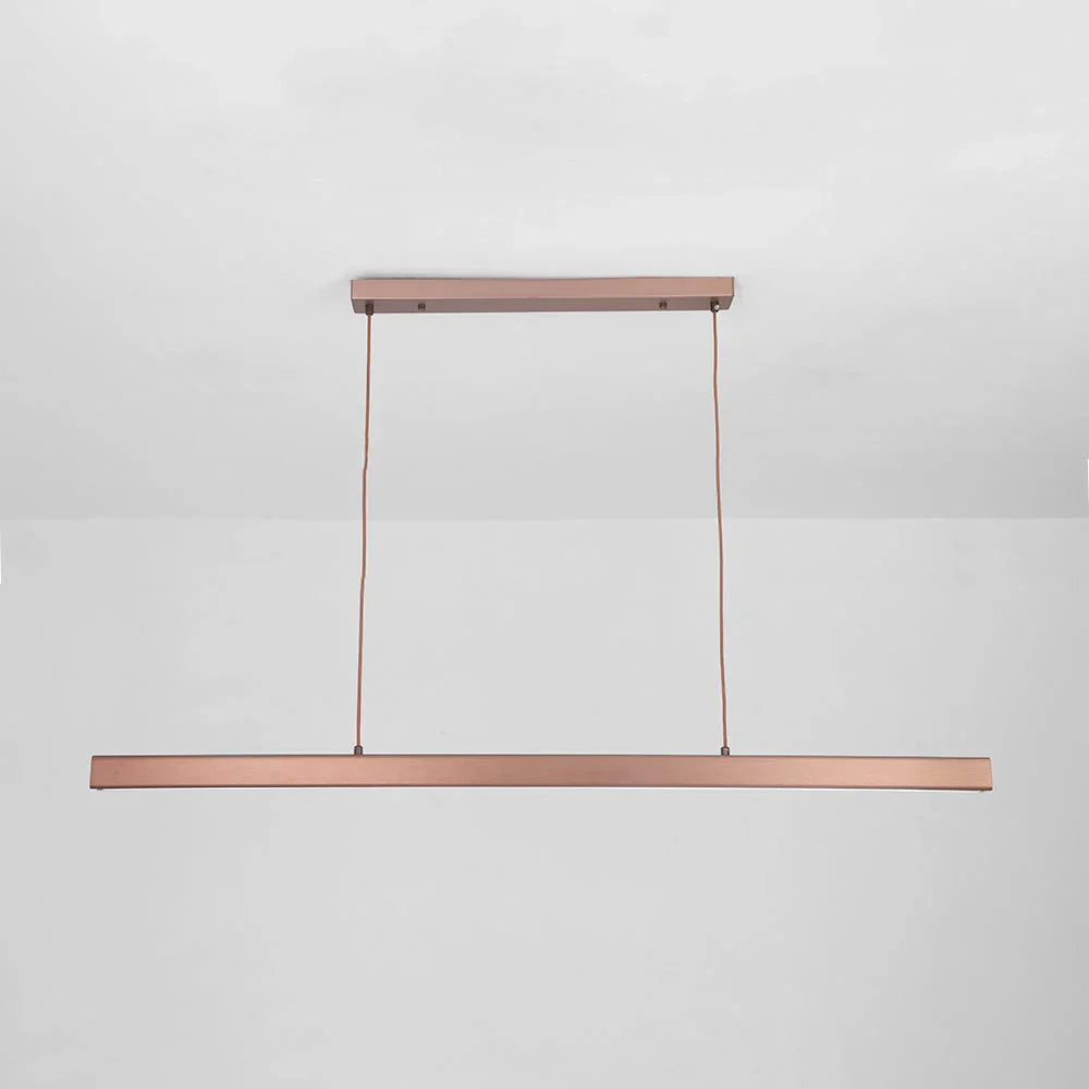 Linear LED Pendant Light Metal for Dining Areas | Avora