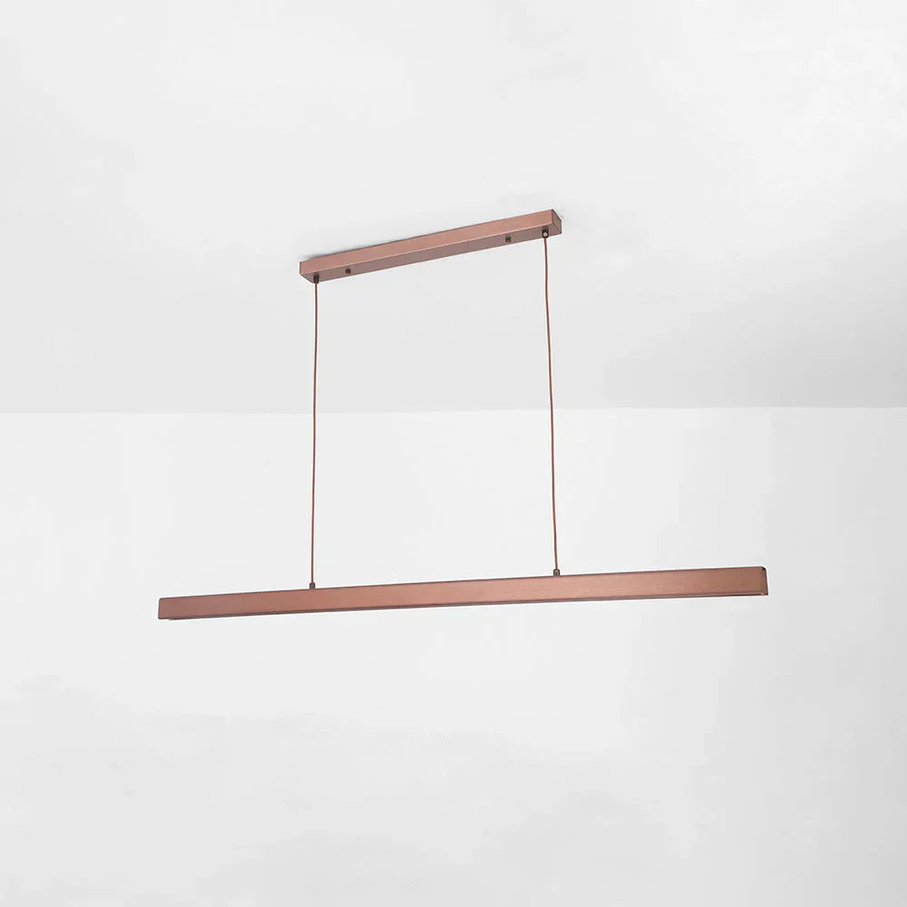 Linear LED Pendant Light Metal for Dining Areas | Avora