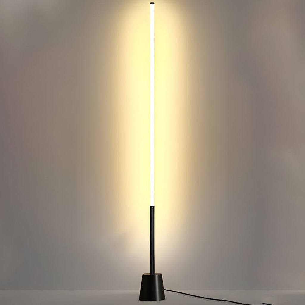 Linear Metal Frame Floor Lamp Modern Design | Zenvora