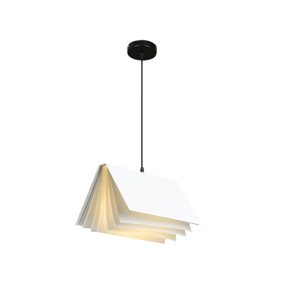 Metal Book Shade Pendant Light for Kids Room | Serora