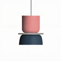 Metal Bowl Pendant Light with Nordic Colour Touch | Aurelle