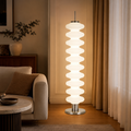 Metal Floor Lamp Geometric Shade Modern Lighting | Dorelis