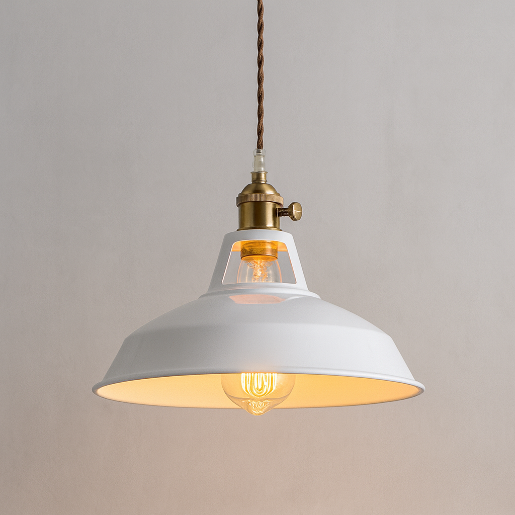 Metal LED Pendant Light in Colour Loft Style | Lanetra