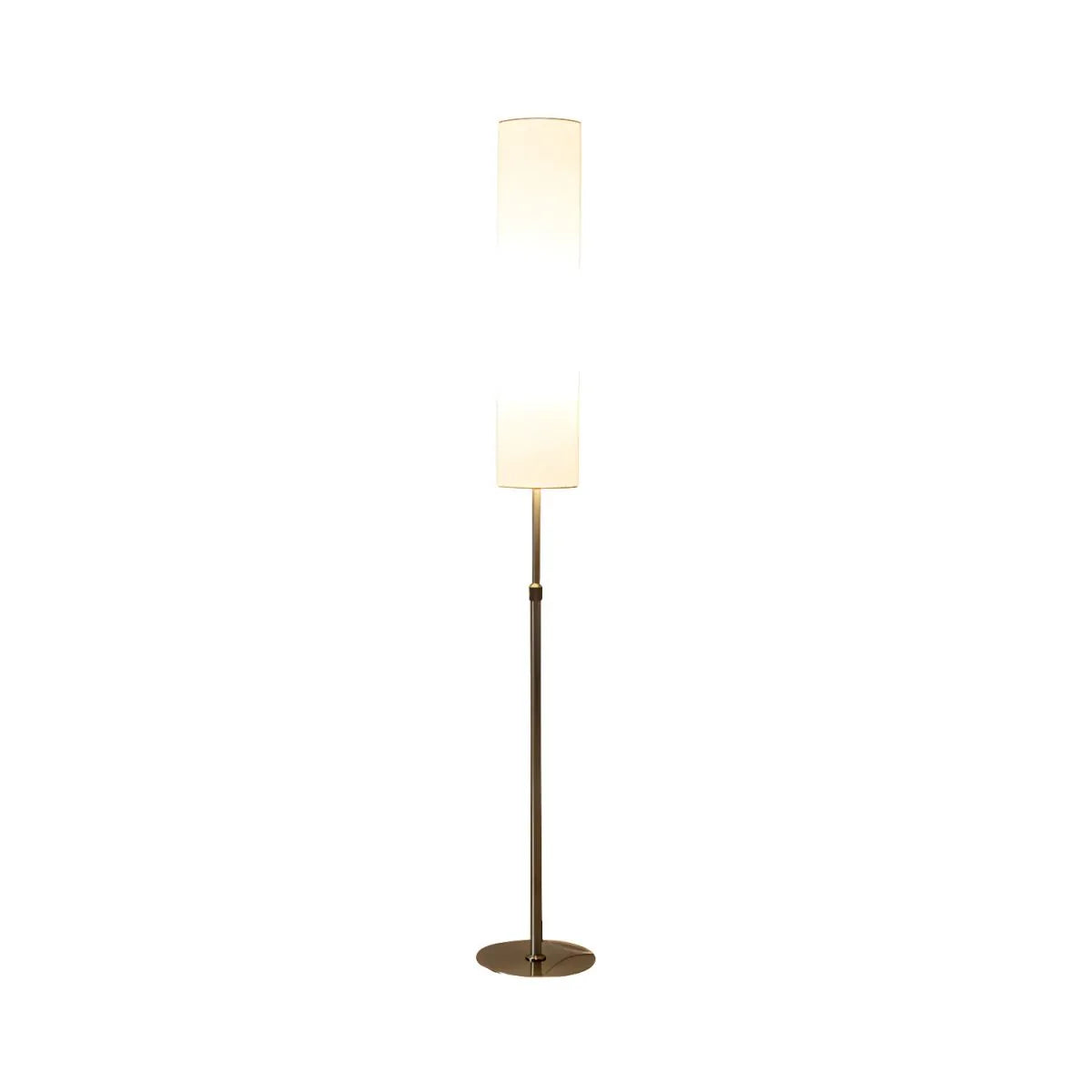Minimalist Floor Lamp With Fabric Shade Reading Light | Cadrion