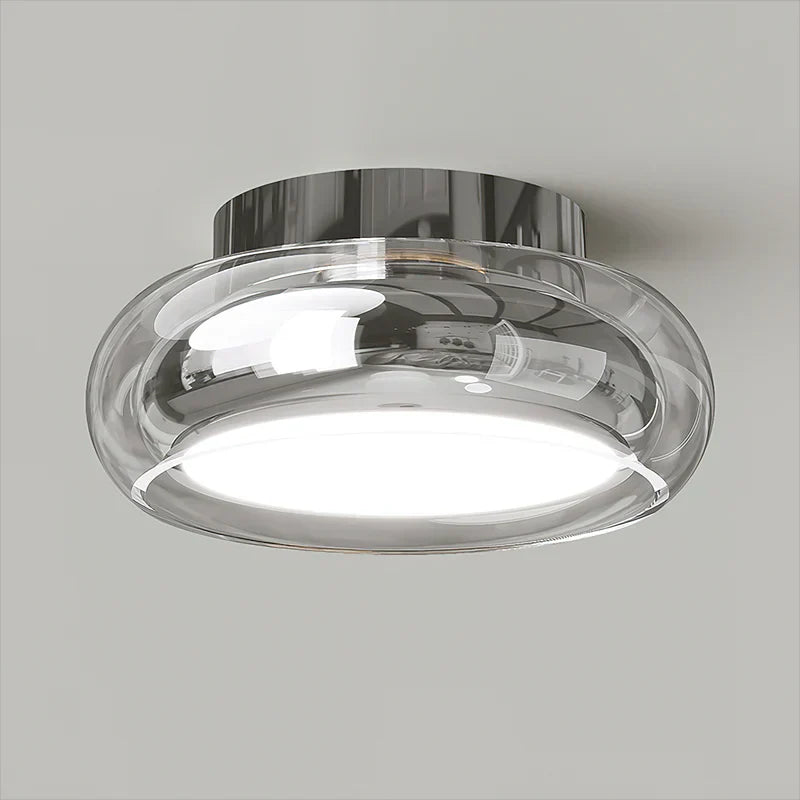 Minimalist Glass Shade Ceiling Light for Interiors | Norora