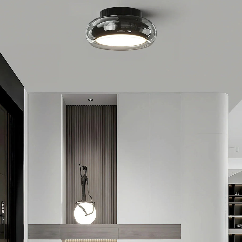 Minimalist Glass Shade Ceiling Light for Interiors | Norora