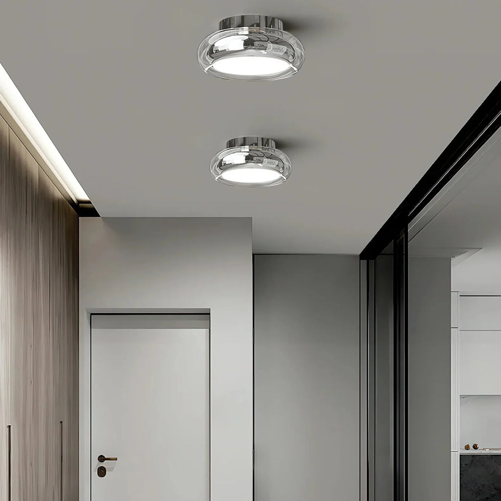 Minimalist Glass Shade Ceiling Light for Interiors | Norora