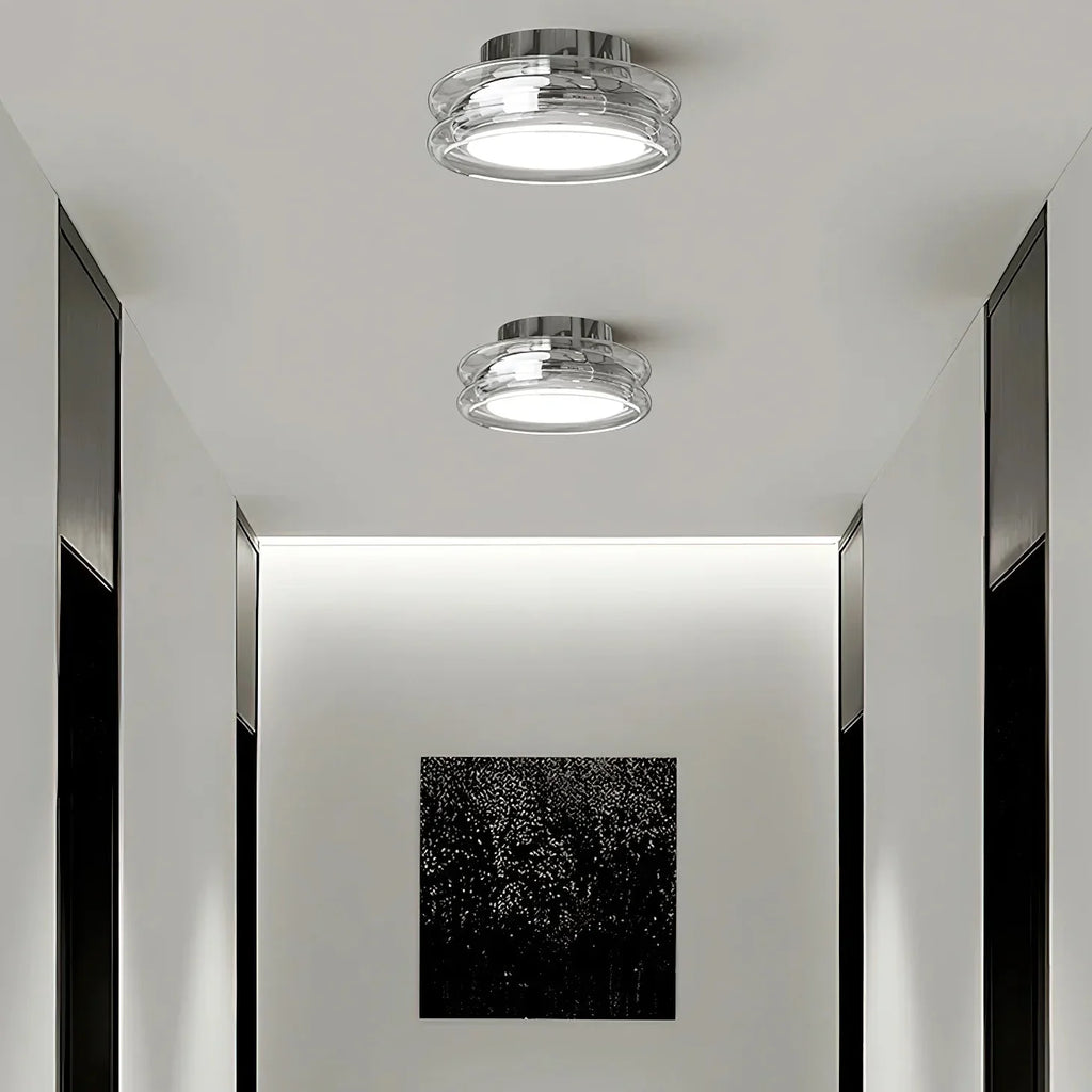 Minimalist Glass Shade Ceiling Light for Interiors | Norora