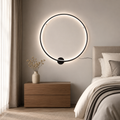 Minimalist LED Round Mood Wall Sconce Bedside Lights | Trivon