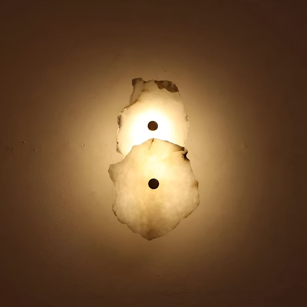 Minimalist Solid Marble LED Wall Light for Modern Spaces | Marmola