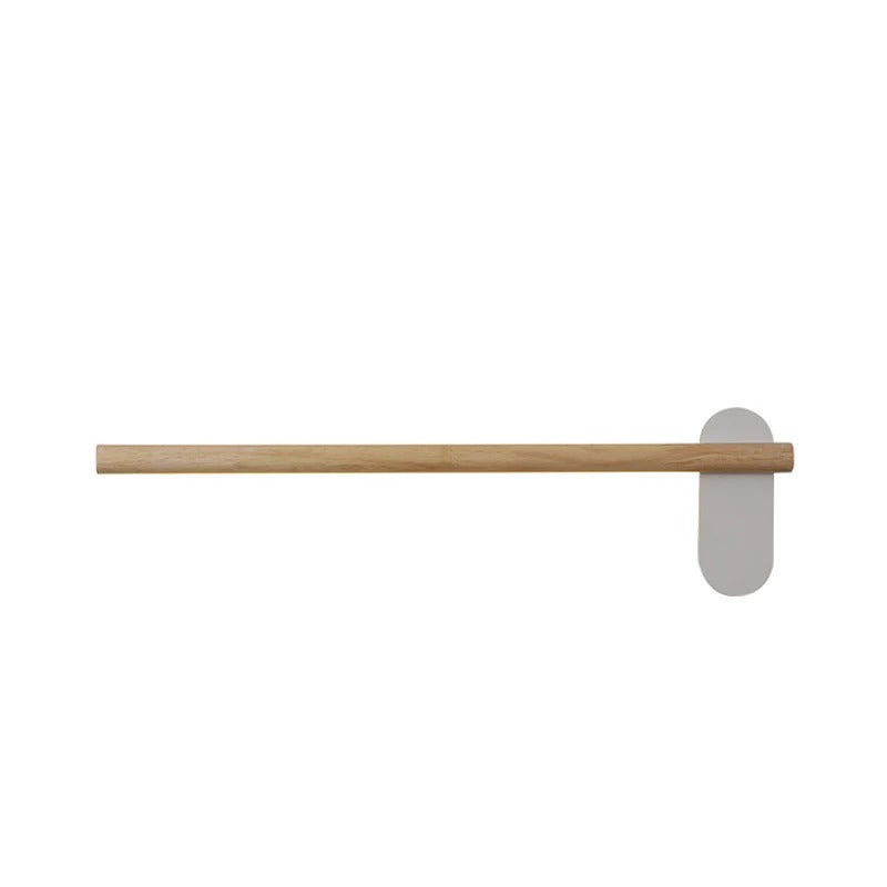 Minimalist Wood LED Linear Bathroom Wall Light | Valqen