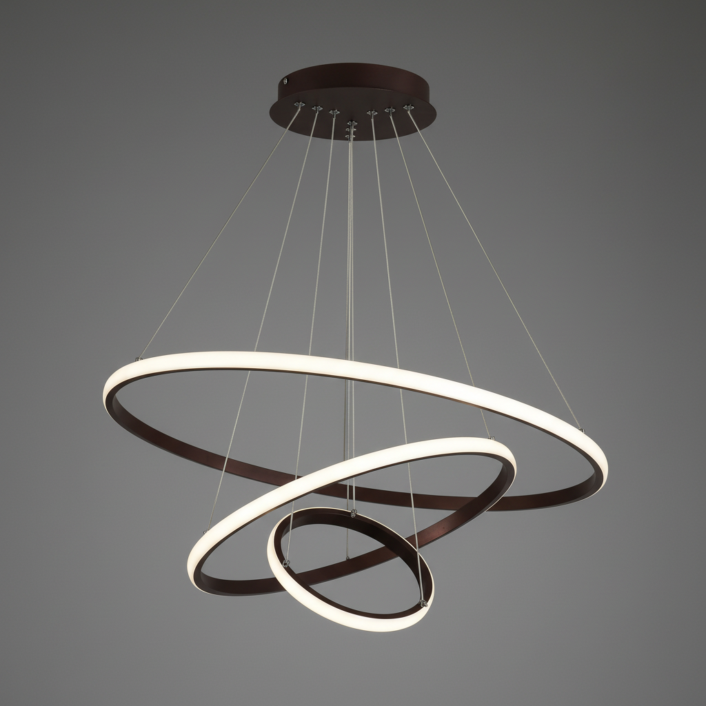 Modern 3-Tier Chandelier | Contemporary Dining Room Light