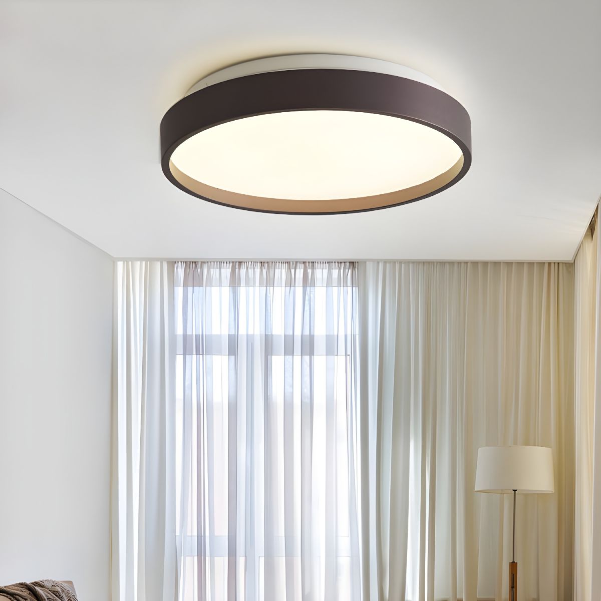 Modern Acrylic Ceiling Light with Sleek Design | Serava
