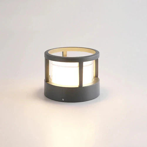 Modern Acrylic Metal Bollard Light for Outdoor Garden | Delqis