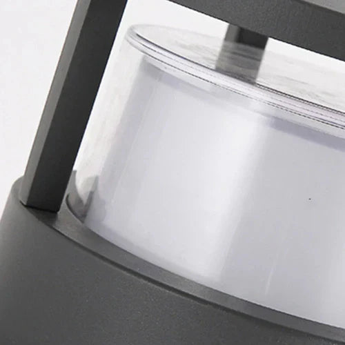 Modern Acrylic Metal Bollard Light for Outdoor Garden | Delqis