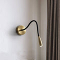 Modern Adjustable Copper Wall Light for Focus | Cobrela