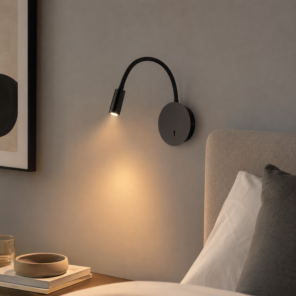 Modern Adjustable Metal LED Wall Light for Indoor Use | Brilux