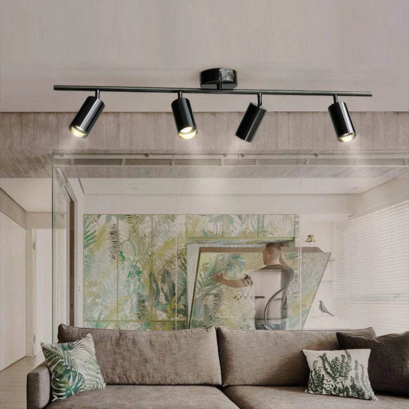 Modern Aluminum LED Ceiling Spotlight Bar Fixture | Lurovia