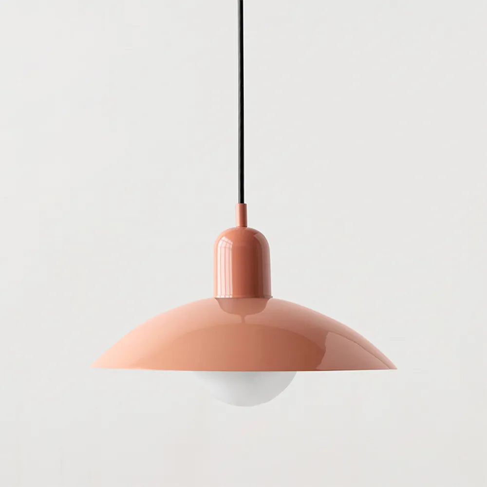 Modern Bauhaus Glass Dome Pendant Light | Bravix