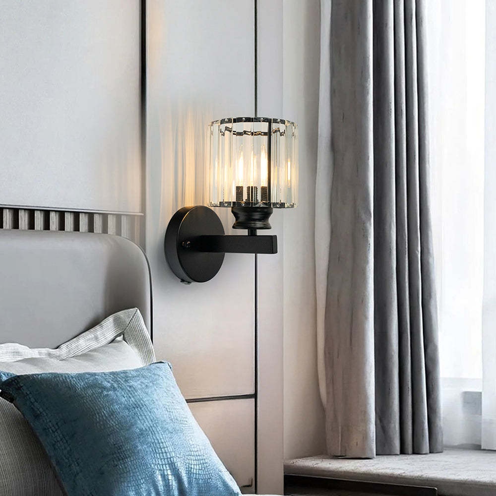 Modern Crystal Wall Light for Hallways and Rooms | Rovixel