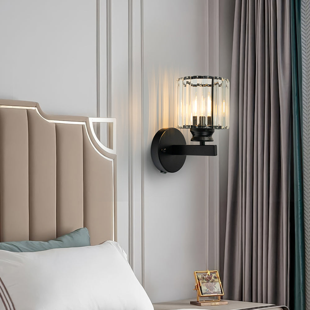 Modern Crystal Wall Light for Hallways and Rooms | Rovixel