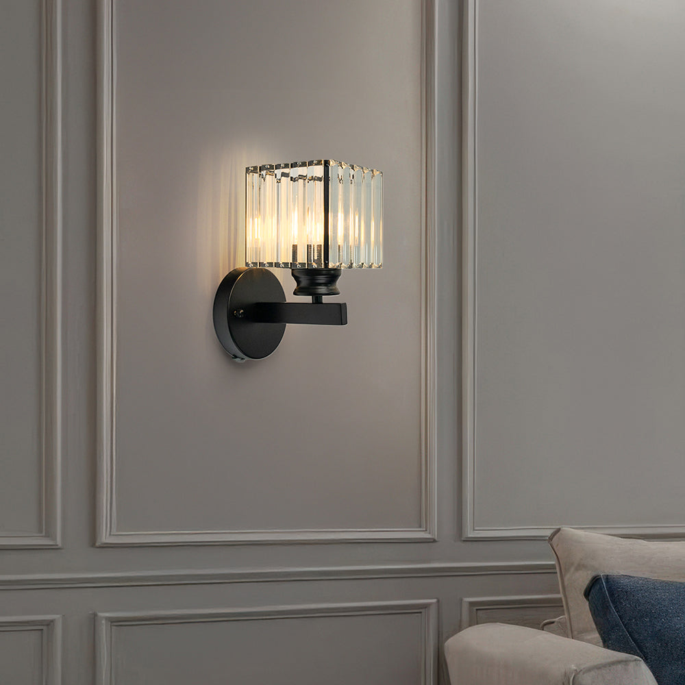 Modern Crystal Wall Light for Hallways and Rooms | Rovixel