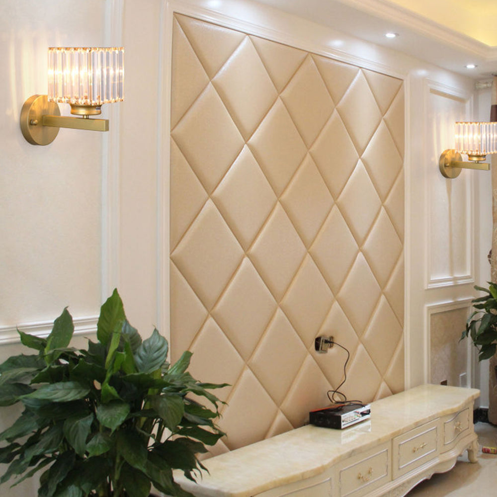 Modern Crystal Wall Light for Hallways and Rooms | Rovixel