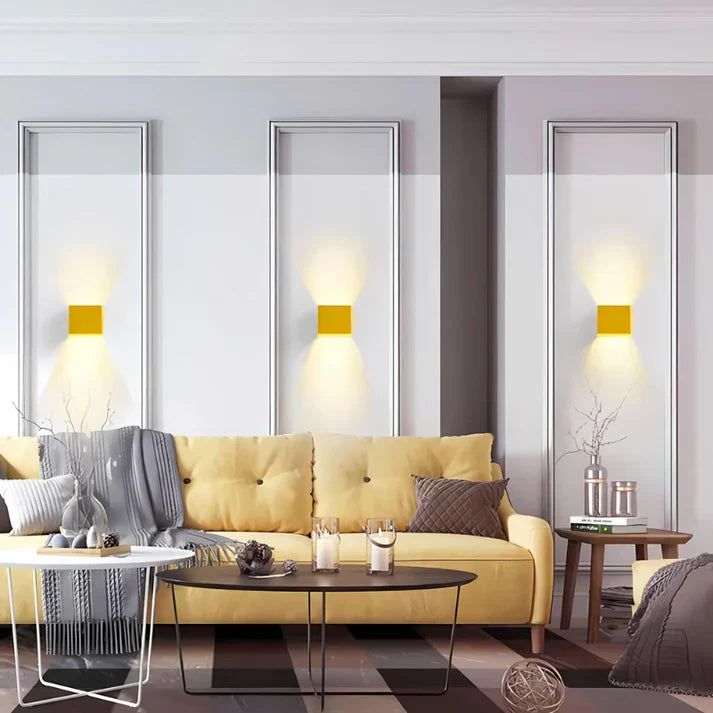 Modern Cube LED Wall Light for Modern Interiors | Cubrilo