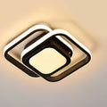Modern Double Frame LED Ceiling Light Fixture | Nuvrisa