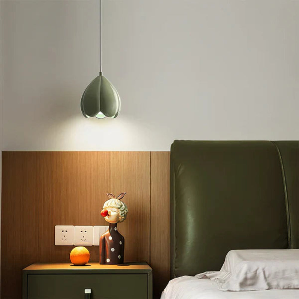 Modern Floral Resin Pendant Light for Indoor Spaces | Zelorae