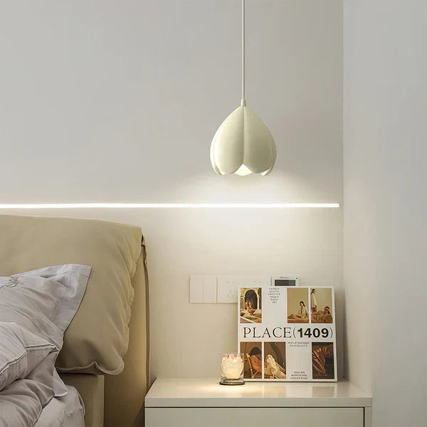 Modern Floral Resin Pendant Light for Indoor Spaces | Zelorae