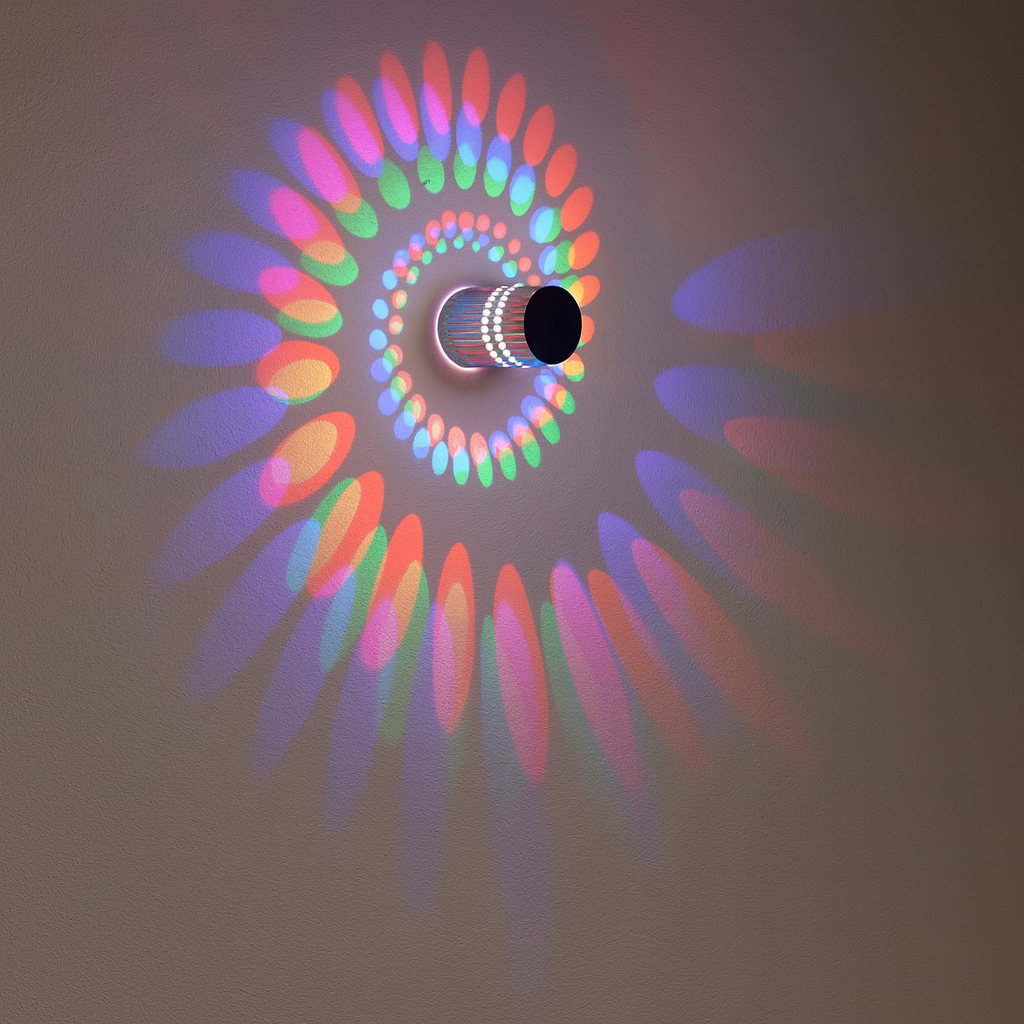Modern Gallery Metal LED Wall Light Colour Effects | Chromis