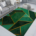 Modern Glam Geometric Non Slip Area Rug Rectangular | Braven