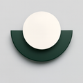 Modern Glass Globe Compact Wall Light Fixture Design | Mavina