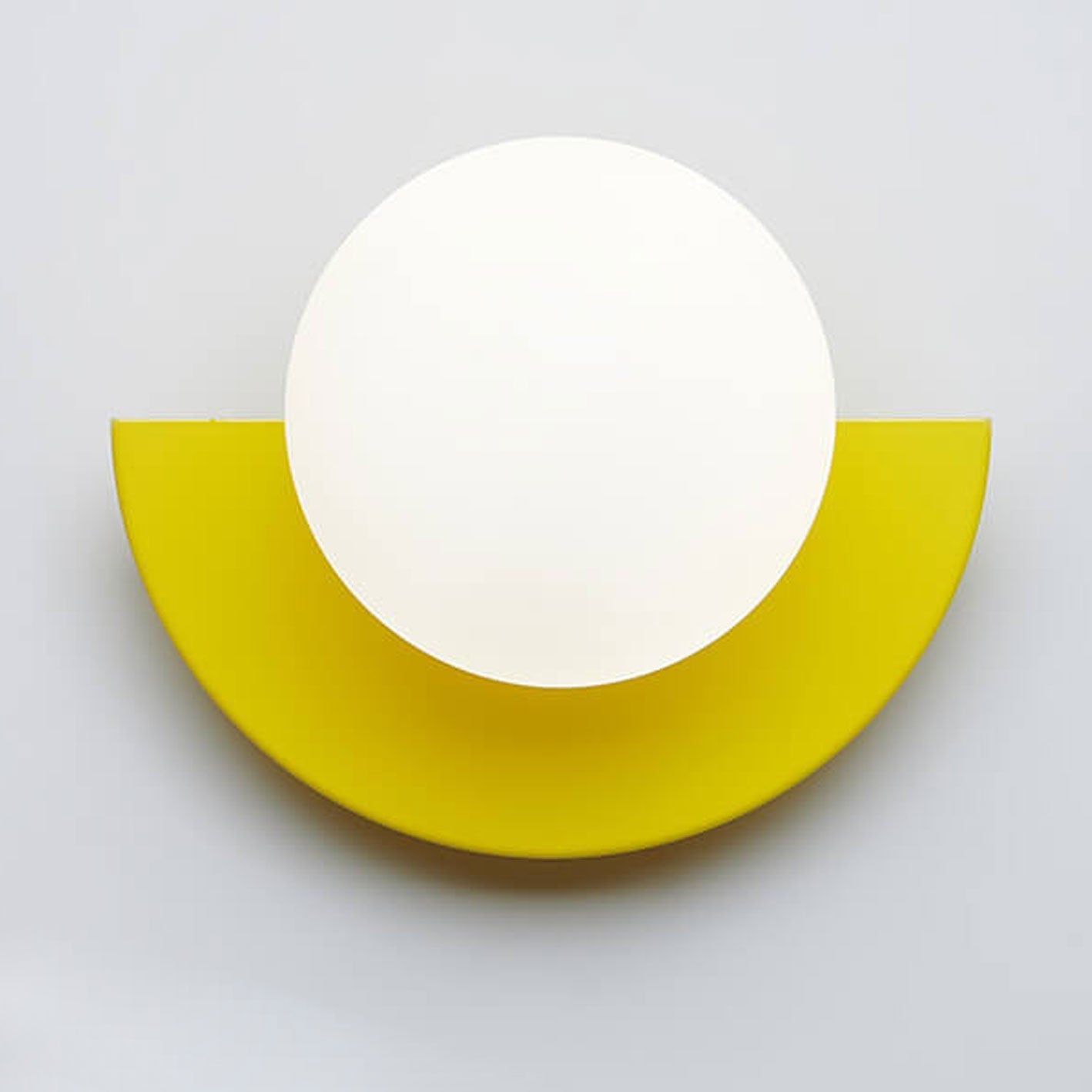 Modern Glass Globe Compact Wall Light Fixture Design | Mavina
