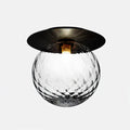 Modern Glass Sphere LED Ceiling Light Fixture | Norviax