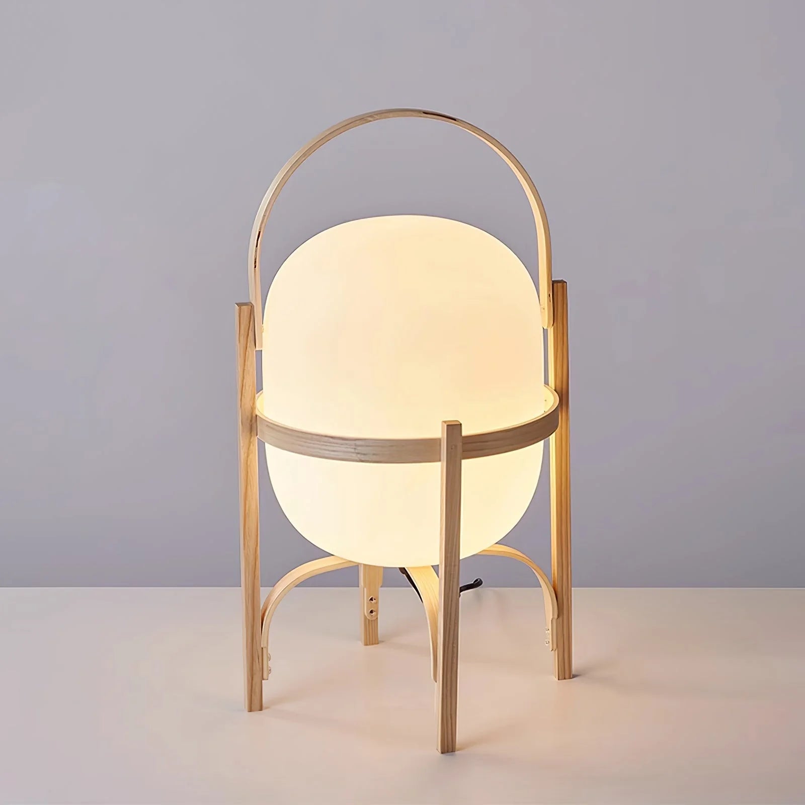 Modern Glow Glass Table Lamp | Damaro