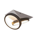 Modern LED Acrylic Ceiling Light Black Flush Mount | Morielle
