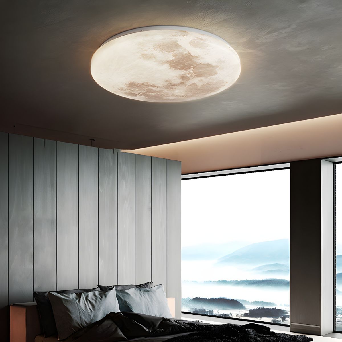 Modern LED Acrylic Ceiling Light Flush Mount | Lunovra